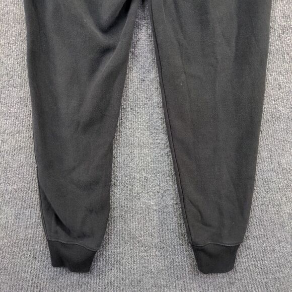 Champion Reverse Weave Mens Spell Out Jogger Pants S Black Wide Band Vintage - Picture 10 of 14